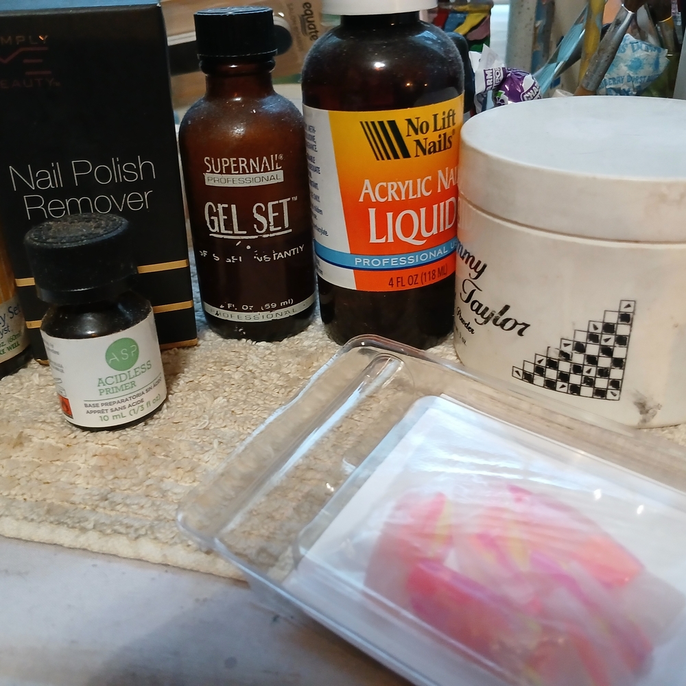 Acrylic Nail Liquid and Gel Set